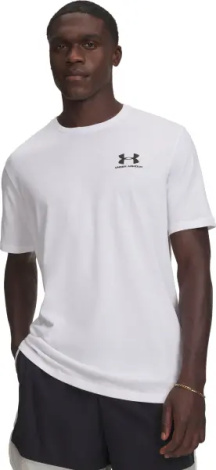 Футболка Under Armour LEFT CHEST LOGO біла 1326799-100
