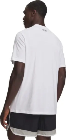 Футболка Under Armour LEFT CHEST LOGO біла 1326799-100