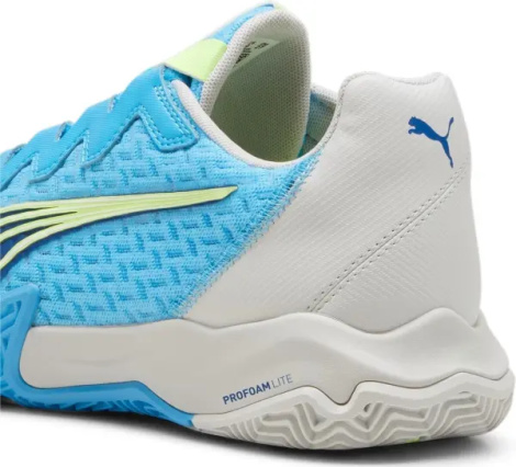 Кроссовки теннисные Puma NOVA ELITE PADEL голубо-бело-салатовые 107597-01
