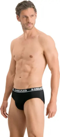 Труси (бріфи) Head BOXER BRIEF 2P чорні (2 штуки) 100001753-002