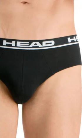 Труси (бріфи) Head BOXER BRIEF 2P чорні (2 штуки) 100001753-002