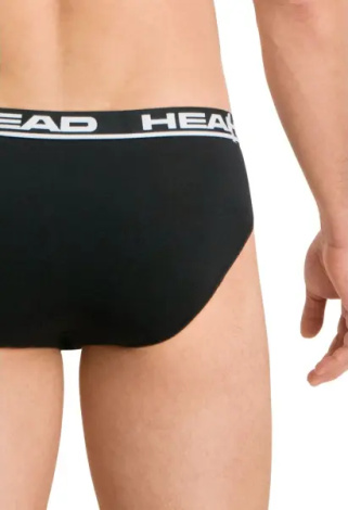 Труси (бріфи) Head BOXER BRIEF 2P чорні (2 штуки) 100001753-002