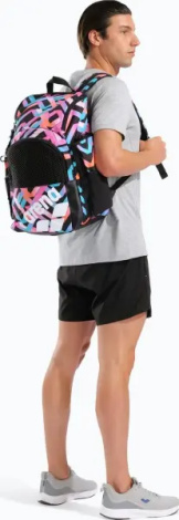 Рюкзак Arena ONE GO BACKPACK AO 35L розово-голубо-черный 010230-102