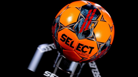 Футзальний м'яч Select Futsal Super TB (FIFA QUALITY PRO) v22 оранжево-червоний 361346-488