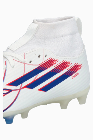 Бутси adidas F50 League Mid FG/AG Junior - Білий