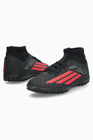Сороконожки adidas F50 Club Mid TF - черный
