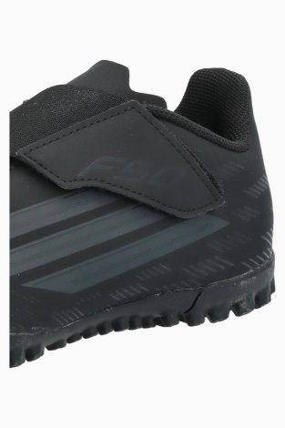 Сороконожки adidas F50 Club Velcro TF Junior - черный