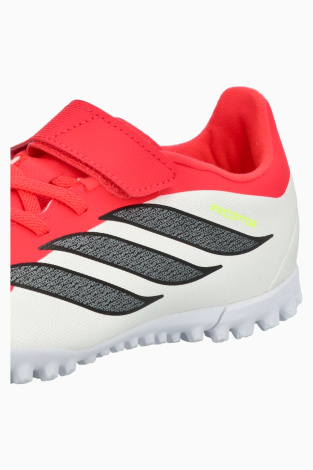 Сороконіжки adidas Predator Club Hook-and-Loop TF Junior - червоний