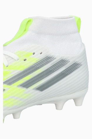 Бутси adidas F50 League Mid FG/AG Junior - Білий