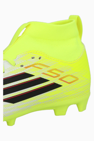 Бутси adidas F50 League Mid FG/MG Junior - жовтий