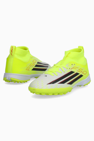 Сороконіжки adidas F50 League Mid TF Junior - жовтий