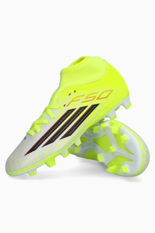 Бутси adidas F50 Club Mid FG/MG Junior - жовтий
