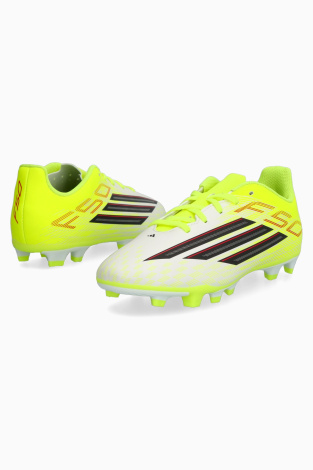 Бутси adidas F50 Club FG/MG Junior - жовтий