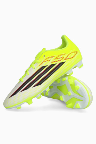 Бутси adidas F50 Club FG/MG Junior - жовтий