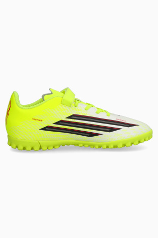 Сороконіжки adidas F50 Club Hook-and-Loop TF Junior - жовтий