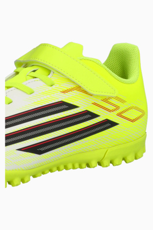 Сороконіжки adidas F50 Club Hook-and-Loop TF Junior - жовтий