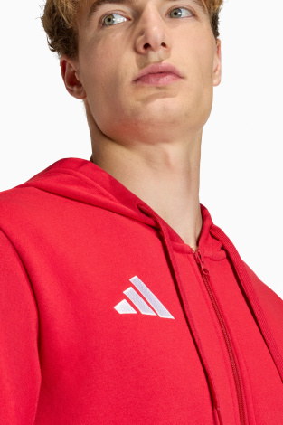 Кофта adidas Entrada 26 Sweat Full-Zip - червоний