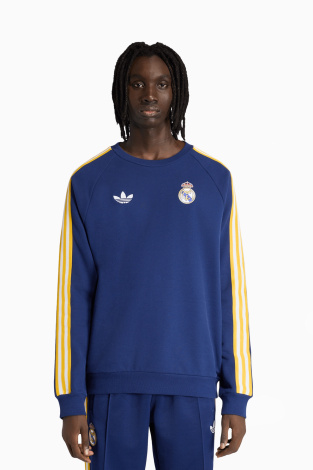 Кофта adidas Real Madrid 25/26 Originals Crew - темно-синій