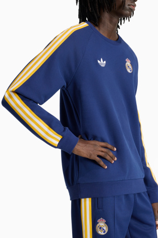 Кофта adidas Real Madrid 25/26 Originals Crew - темно-синій