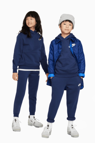 Кофта Nike Sportswear Club Fleece Junior - темно-синій