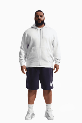 Кофта Nike Club Full-Zip - Білий