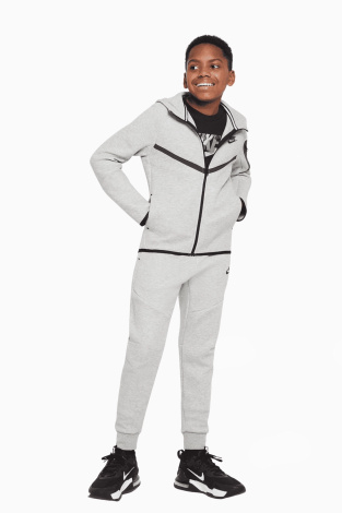 Кофта Nike Sportswear Tech Fleece Junior - Сірий