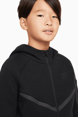 Кофта Nike Sportswear Tech Fleece Junior - чорний