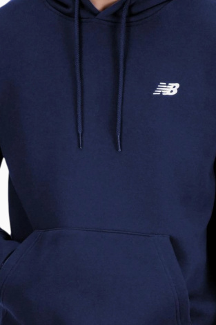 Кофта New Balance Small Logo - темно-синій