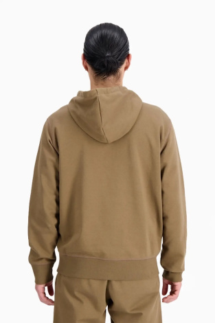 Кофта New Balance Essentials Stacked - Коричневий