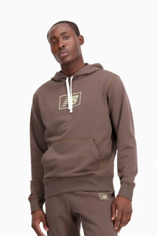 Кофта New Balance Essentials - Коричневий