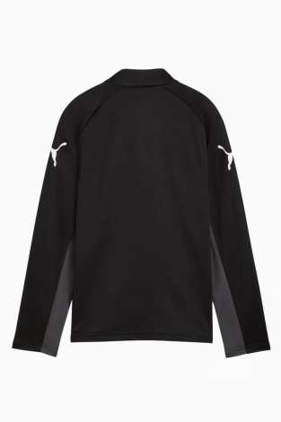 Кофта Puma individualLIGA 1/4 Zip Top Junior - чорний