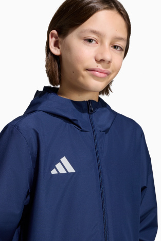 Куртка adidas Entrada 26 All Weather Junior - темно-синій