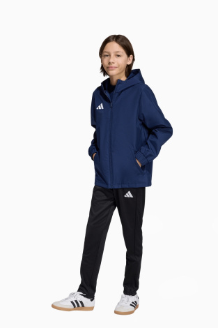 Куртка adidas Entrada 26 All Weather Junior - темно-синій
