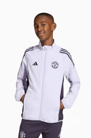 Вітровка adidas Manchester United 25/26 Competition Presentation Junior - фіолетовий