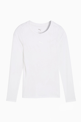 Термофутболка Puma teamLIGA 26 Baselayer Tee LS Junior - Білий
