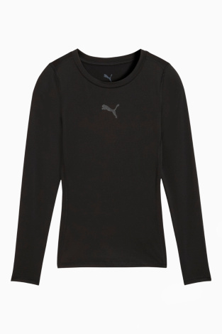 Термофутболка Puma teamLIGA 26 Baselayer Tee LS Junior - чорний