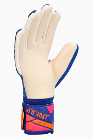 Вратарские перчатки Reusch Attrakt Gold X NC Junior - синий