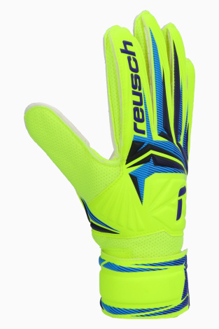 Вратарские перчатки Reusch Attrakt Solid Junior - Лаймовий