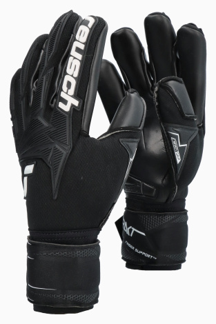 Воротарські рукавички Reusch Attrakt Freegel Indinity Finger Support - чорний