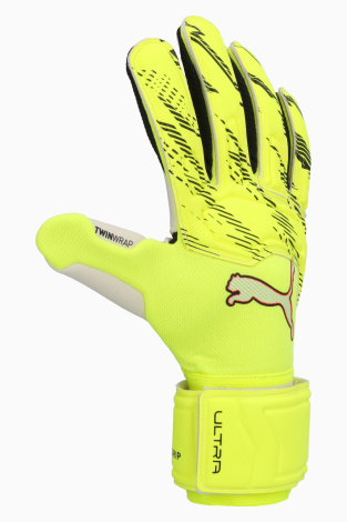 Воротарські рукавички Puma Ultra Pro NC - Лаймовий