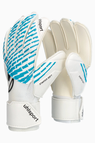 Воротарські рукавички Uhlsport Cybertec Starter Soft Junior - Білий