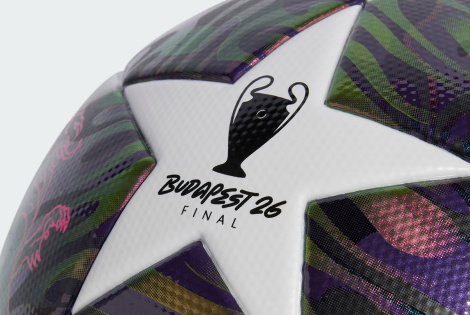 Футбольний м'яч Adidas Finale 26 Budapest League Box JX9101