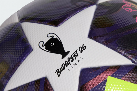 Футбольний м'яч Adidas Finale 26 Budapest League Junior 350g JX9098