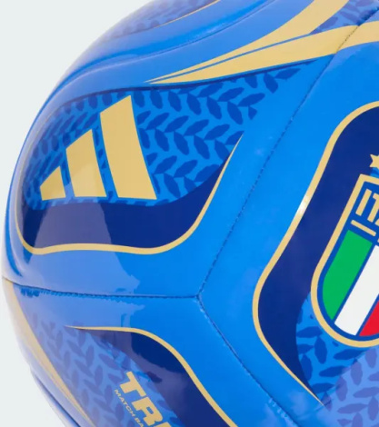 Футбольний м'яч Adidas TRIONDA ITALY HOME CLUB синьо-золотий