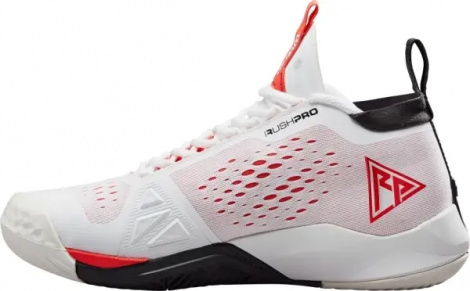 Кросівки тенісні Wilson RUSH PRO TOUR MID біло-оранжево-чорні WRS332040