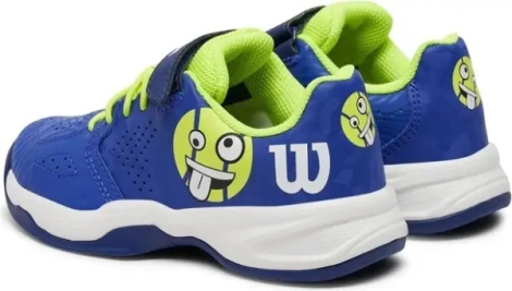Кросівки тенісні дитячі Wilson KAOS EMO KIDS синьо-лимонні WRS331820
