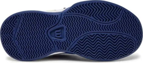 Кросівки тенісні дитячі Wilson KAOS EMO KIDS синьо-лимонні WRS331820