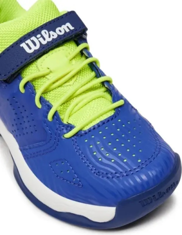 Кросівки тенісні дитячі Wilson KAOS EMO KIDS синьо-лимонні WRS331820