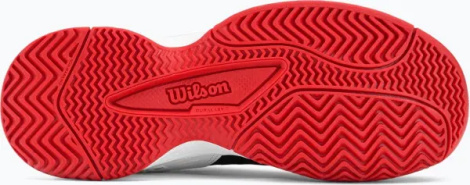 Кросівки тенісні дитячі Wilson RUSH PRO L JR чорно-біло-червоні WRS330100