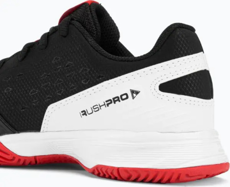 Кросівки тенісні дитячі Wilson RUSH PRO L JR чорно-біло-червоні WRS330100